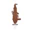 Glitzhome® 3ft. Metal Snowman & Santa Yard Stake Set